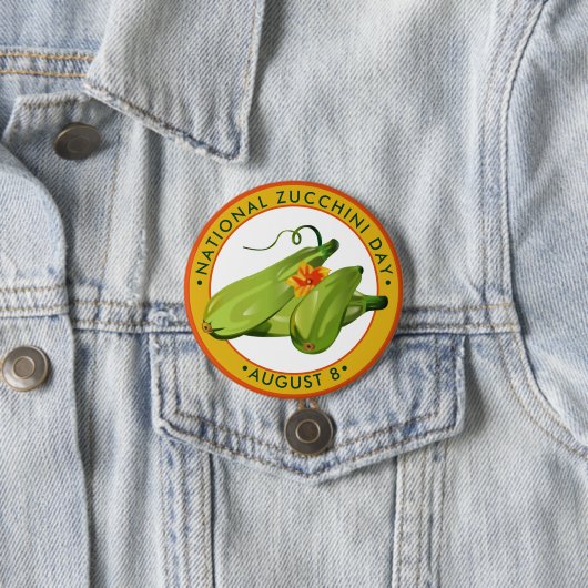 Nationale Zucchini-dag Ronde Button 7,6 Cm (In situ)