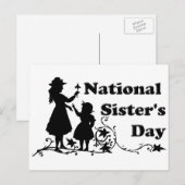 Nationale zuster-dag briefkaart (Voorkant / Achterkant)