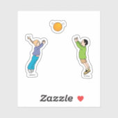 Nationale zuster-dag sticker (Vel)