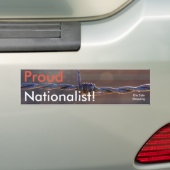 Nationalistische Bumpersticker (Op auto)