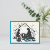  nationaliteit briefkaart (Staand voorkant)