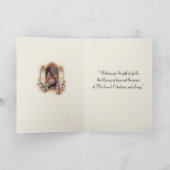  nationaliteit Traditionele kerstfeestelijke famil Kaart (Binnen)