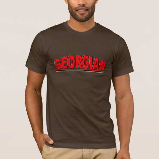 Nationaliteiten - "Georgian" T-shirt (Voorkant)