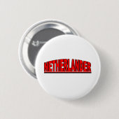 Nationaliteiten - "Nederland" Ronde Button 5,7 Cm (Voorkant /achterkant)