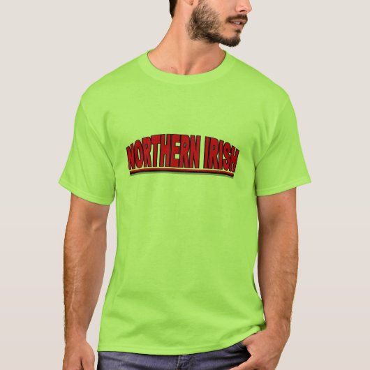 Nationaliteiten - "Noord-Iers" T-shirt (Voorkant)