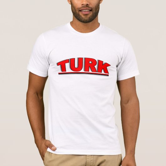 Nationaliteiten - "Turk" T-shirt (Voorkant)