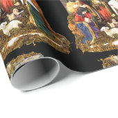 "Natitivity" Matte Wrapping Paper, 30" x 6" Cadeaupapier (Rol Hoek)