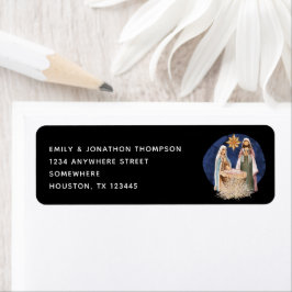 Nativativatienaam Return Address Black Etiket