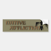 Native Afflication Bumpersticker (Voorkant)
