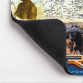 Native African's Historische mousepad uit 1885 Muismat (Hoek)