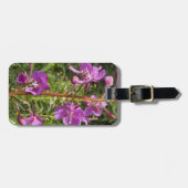 Native Alaska Wildflower Fireweed Easy ID Persoonl Bagagelabel (Voorkant horizontaal)