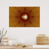 Native America - Fractal Poster (Keuken)