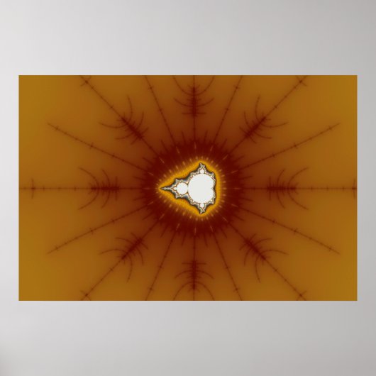 Native America - Fractal Poster (Voorkant)