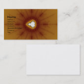 Native America - Fractal Visitekaartje (Voorkant / Achterkant)