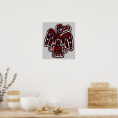 Native America Haida Thunderbird Poster (Keuken)