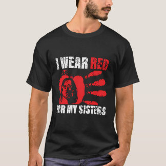 Native America Mimw Awareness I Red for My SI T-shirt