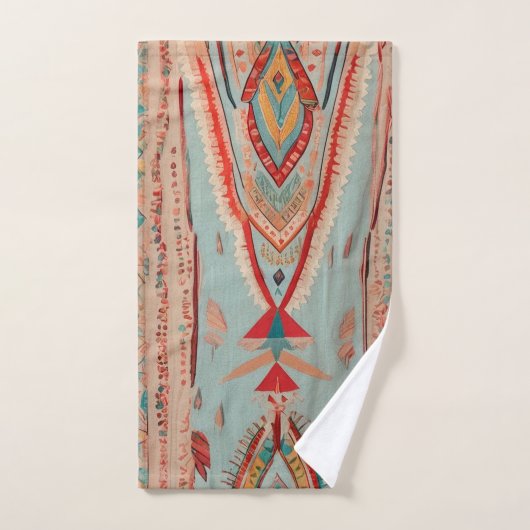 Native America Pattern Bad Handdoek (Handdoek)