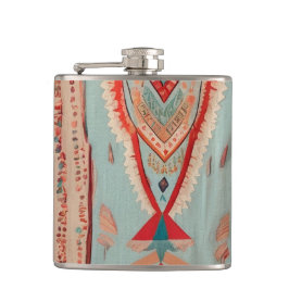 Native America Pattern Heupfles