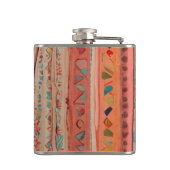 Native America Pattern Heupfles (Achterkant)