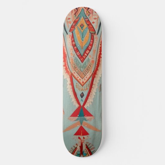 Native America Pattern Persoonlijk Skateboard (Voorkant)