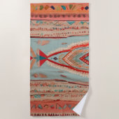Native America Pattern Strandlaken (Voorkant)