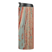 Native America Pattern Thermosbeker (Geroteerd rechts)