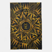 Native American 1 Kitchen Towel Theedoek (Verticaal)