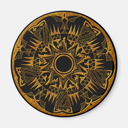 Native American 1 Magnet (Voorkant)