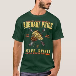 NATIVE AMERICAN ABENAKI PRIDE SPIRIT T-SHIRT