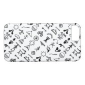 Native American Afbeelding Symbols Case-Mate iPhone Case (Achterkant (Horizontaal))