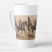 Native American (AI gemaakt) Latte Mok (Linkerhoek)