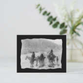  Native American Apache Briefkaart (Staand voorkant)