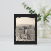 Native American Apache Briefkaart (Staand voorkant)