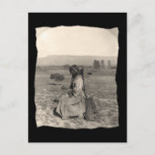  Native American Apache Briefkaart (Voorkant)