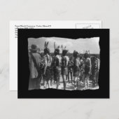 Native American Apache Feast Briefkaart (Voorkant / Achterkant)