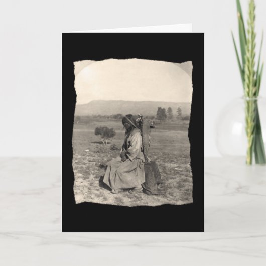 Native American Apache Kaart (Voorkant)