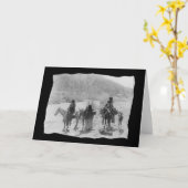 Native American Apache Kaart (Gele Bloem)