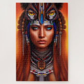 Native American Apache Puzzle Legpuzzel (Verticaal)