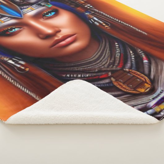 Native American Apache Sherpa Deken (3/4)