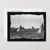  Native American Apache Tipis Briefkaart (Voorkant / Achterkant)