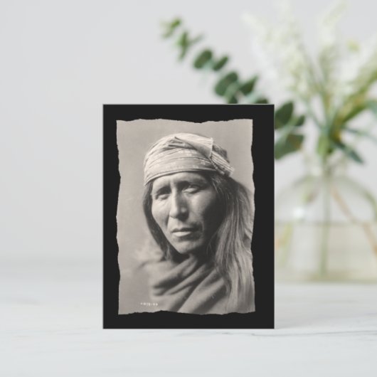 Native American Apache Tsahizn Tseh Briefkaart (Staand voorkant)
