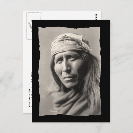 Native American Apache Tsahizn Tseh Briefkaart (Voorkant / Achterkant)