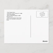 Native American Apache Tsahizn Tseh Briefkaart (Achterkant)