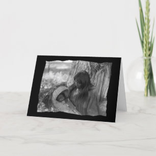  Native American Apache Woman Kaart