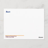 Native American Appaloosa Horse Briefkaart - Honov (Achterkant)