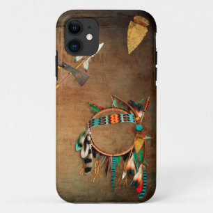 Native American arrowad hatchet Indian Case-Mate iPhone Case