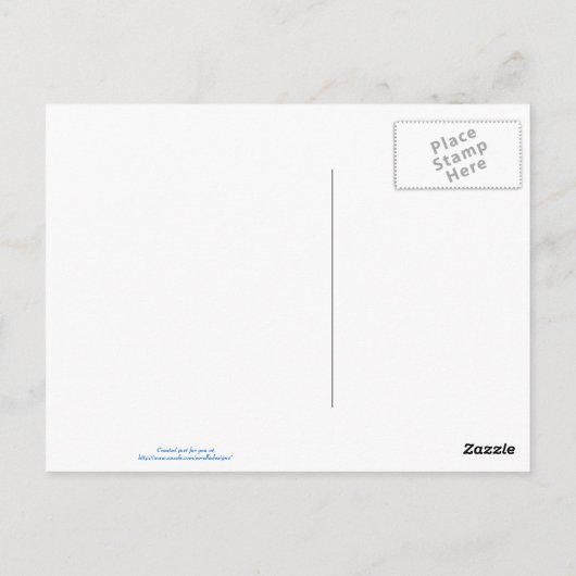 Native American Art Briefkaart (Achterkant)