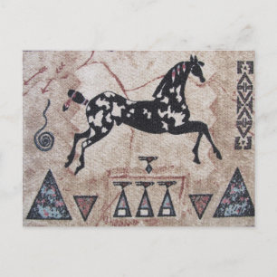 Native American Art Briefkaart