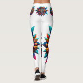 Native American Art Design All-Over-Print Leggings (Achterkant)