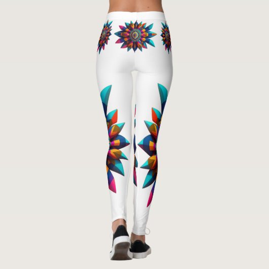 Native American Art Design All-Over-Print Leggings (Achterkant)